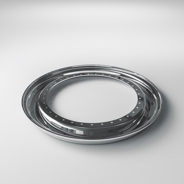 17-19” Work Evolution Stitch 40 Bolt Aluminium Outer Lip