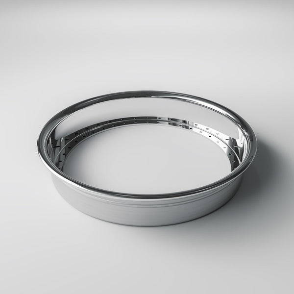 18” AL13 40 Bolt Reverse Aluminium Outer Lip