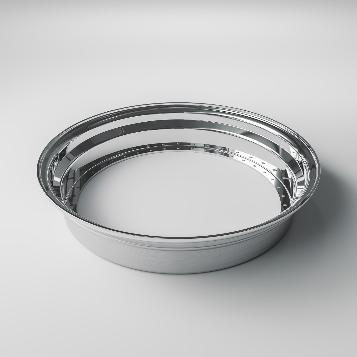 19" US Standard 40 Bolt Aluminium Outer Lip