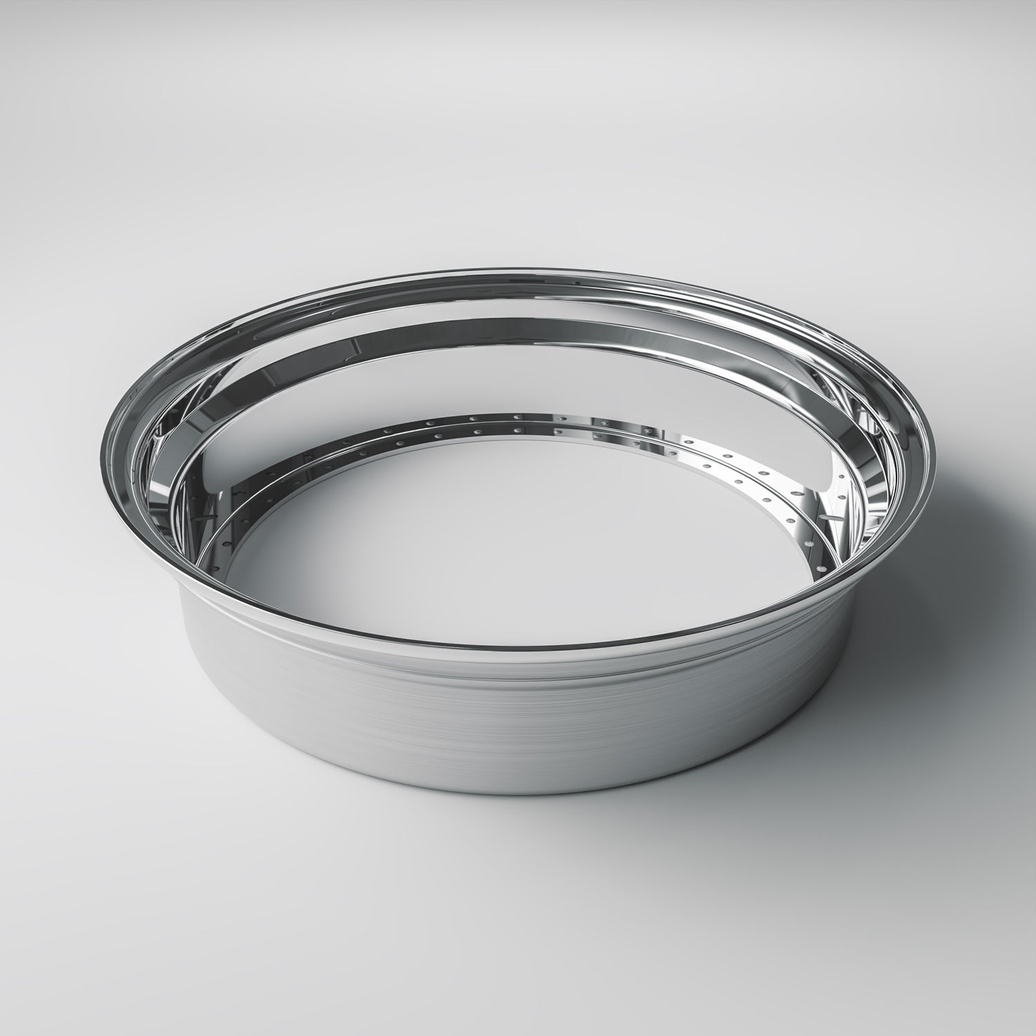 19" US Standard 40 Bolt Aluminium Outer Lip