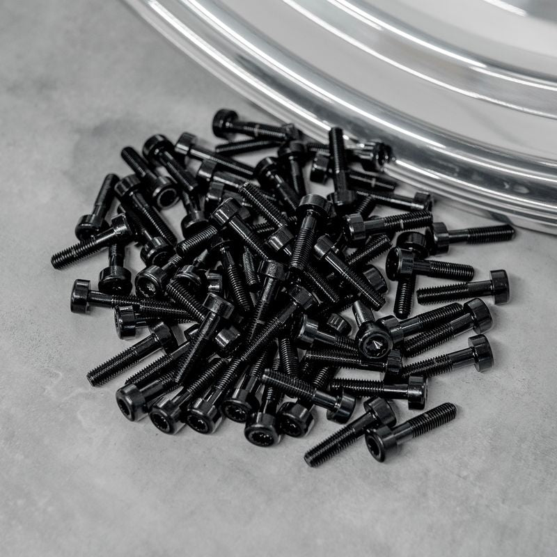Black - M7 29mm Steel Assembly Hardware (WEDS/Work Style)