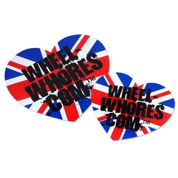 Union Jack Heart (Sticker Pack)