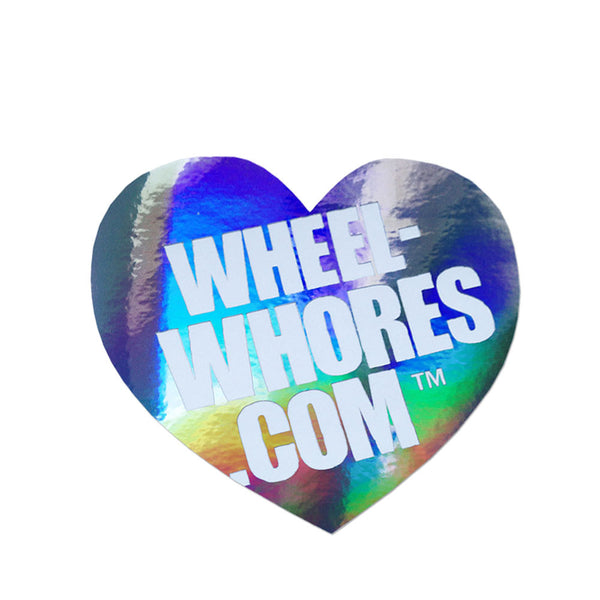 Holographic Heart Sticker