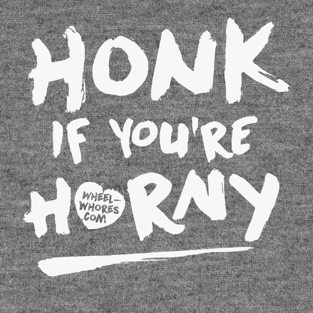 Honk If You're Horny (Heather Grey Vest)