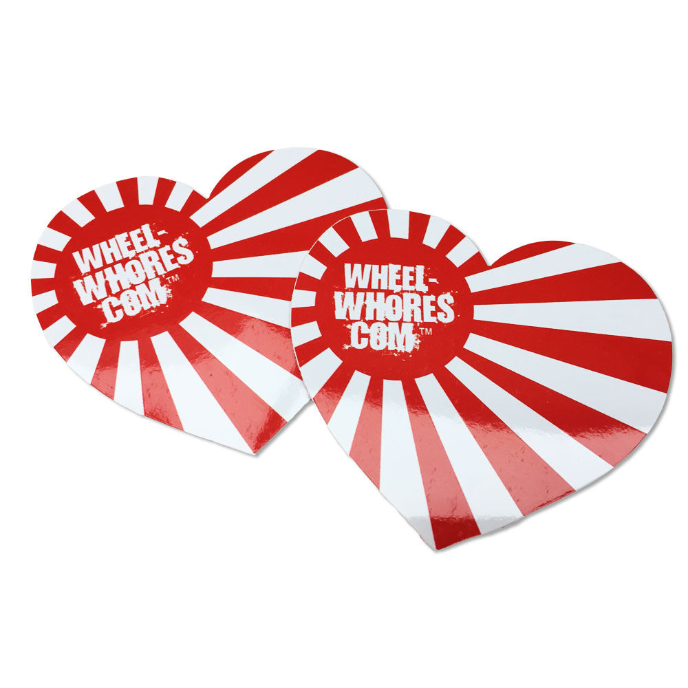 Red Rising Sun (Sticker Pack)