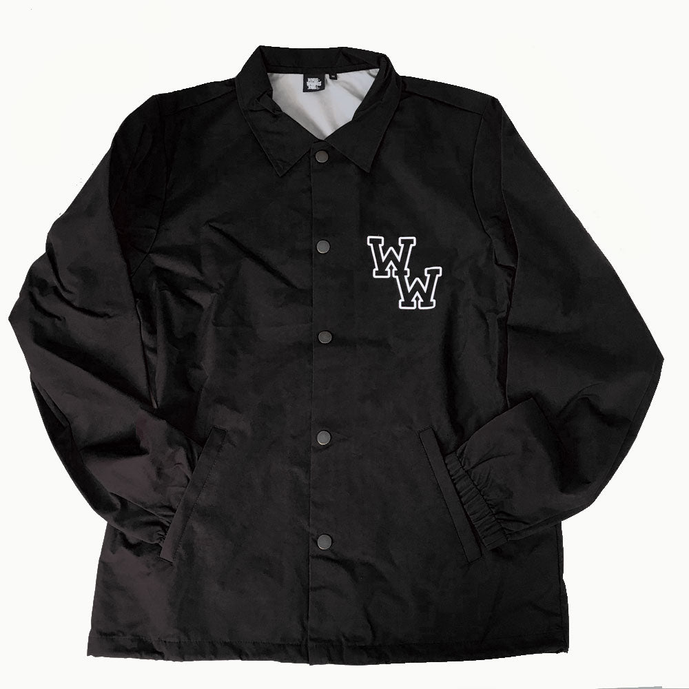 WW COACH JACKET (BLACK) WW COACH JACKET (BLACK)