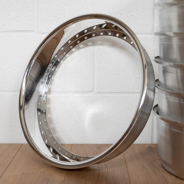 19” ASANTI 40 Bolt Reverse Aluminium Outer Lip