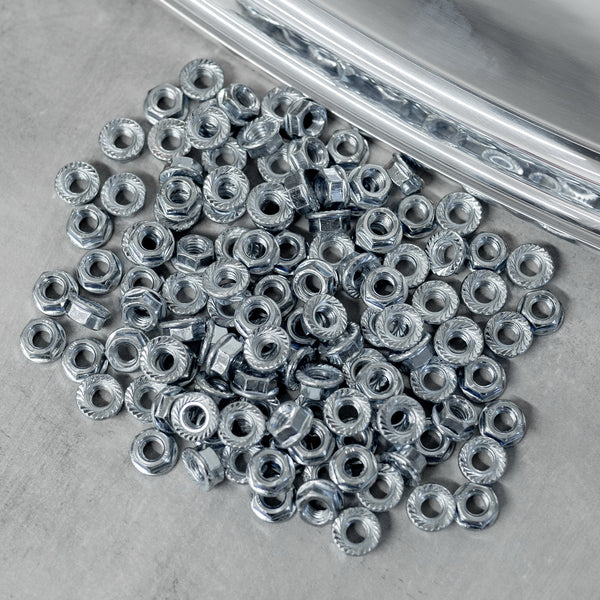 Serrated M6 Nuts