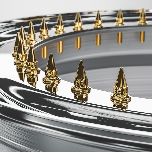 M7 24mm Steel Assembly Hardware (Spiked)