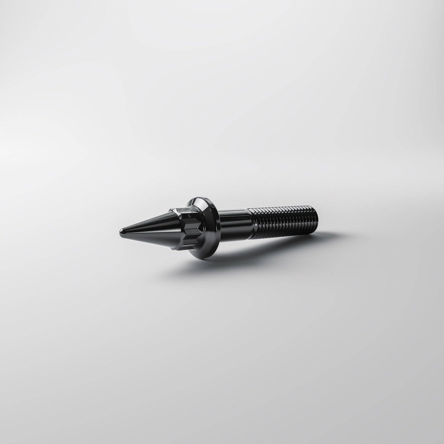 Black - M7 32mm Spiked Steel Assembly Hardware