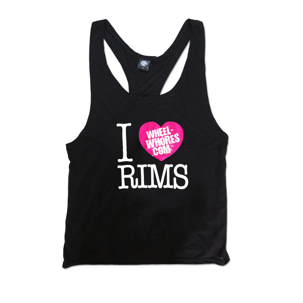 I Heart Rims (Womens Racerback Vest)