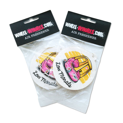 Low Morals (Pink) Air Freshener Pack