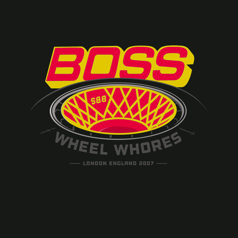 Like A Boss (Zip-up Hoodie) Red/Yellow