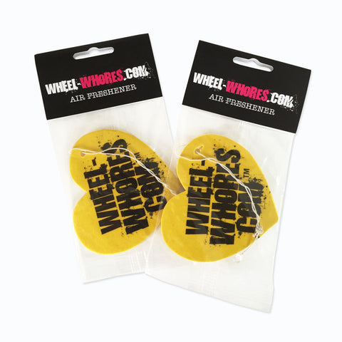 Limited Edition Yellow Heart Air Freshener Pack