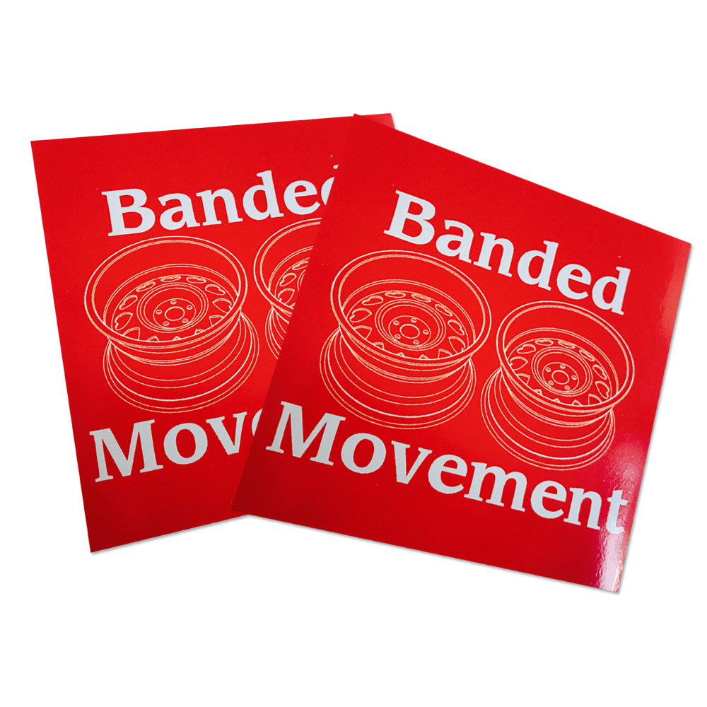 Banded Movement (Sticker Pack) – Wheel Whores