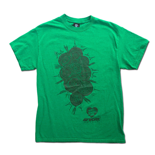 WW // Work Wheels (T-Shirt) Green