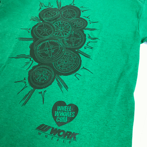 WW // Work Wheels (T-Shirt) Green